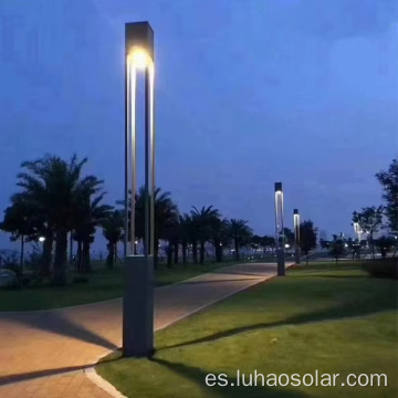 Luces de jardín solar de moda moderna